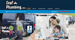 Desktop Screenshot of grafplumbing.com